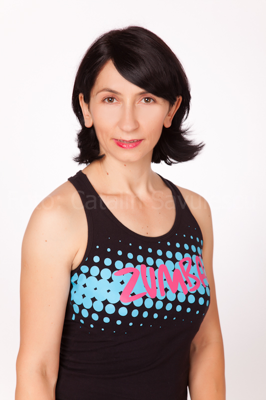 Daniela Iliescu zumba fitness instructor